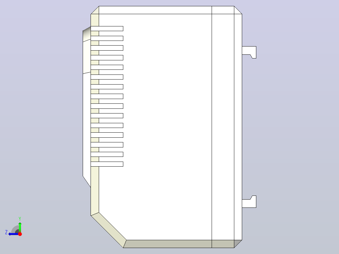 TXO011 TXS011温控器[TXS011]右视图