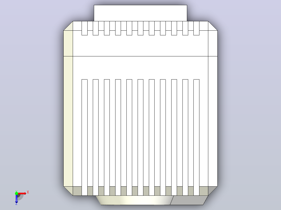 TXO011 TXS011温控器[TXS011]俯视图