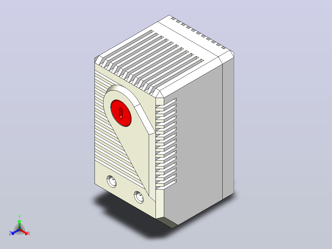 TXO011 TXS011温控器[TXS011]正等轴测图