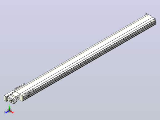 皮带直线轴半封闭可选导轨TPA-HNB-202D-140-L2450-ML-C-P75-N3