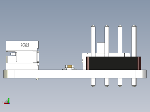重力：I2C 12位DAC模块后视缩略图