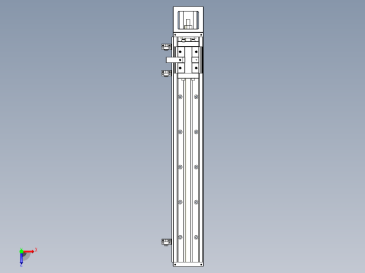 钢基模组TPA-KSR-8610C-640A1-M-F0S1俯视缩略图