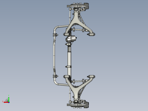 汽车悬挂系统Front Suspension Assy (Comp-NF) stp后视缩略图