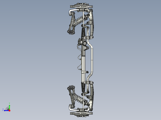 汽车悬挂系统Front Suspension Assy (Comp-NF) stp右视缩略图