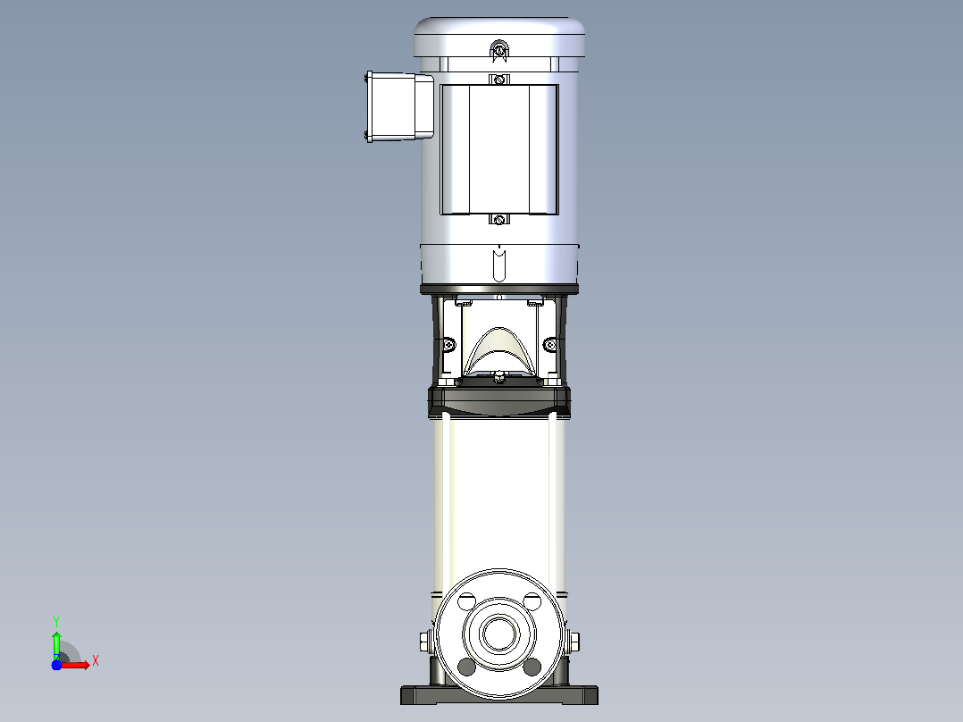 EVMSU1-9F0100D1S泵前视图