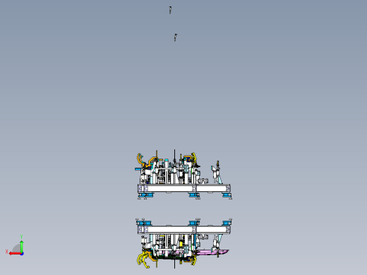 卡车驾驶室车门焊接夹具后视缩略图