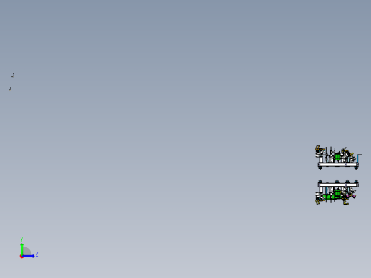 卡车驾驶室车门焊接夹具左视缩略图