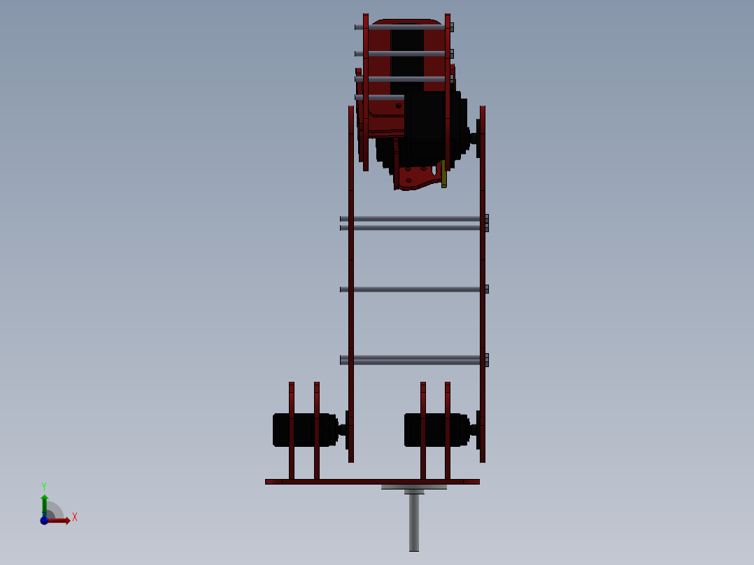 机械臂设计方案前视图