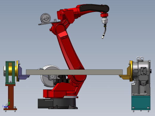 K3471-H型焊接变位机右视缩略图