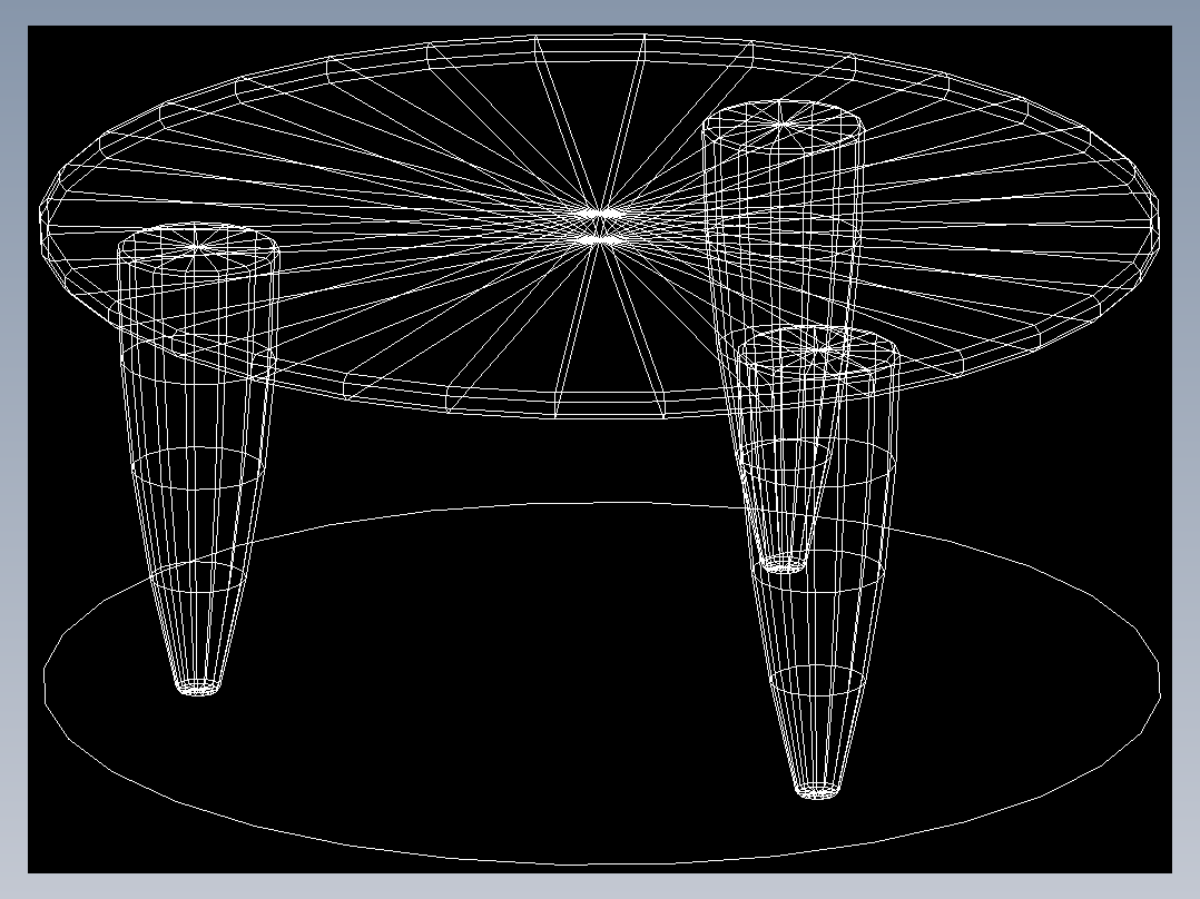 室内家具和灯具等的模型五-K-T20