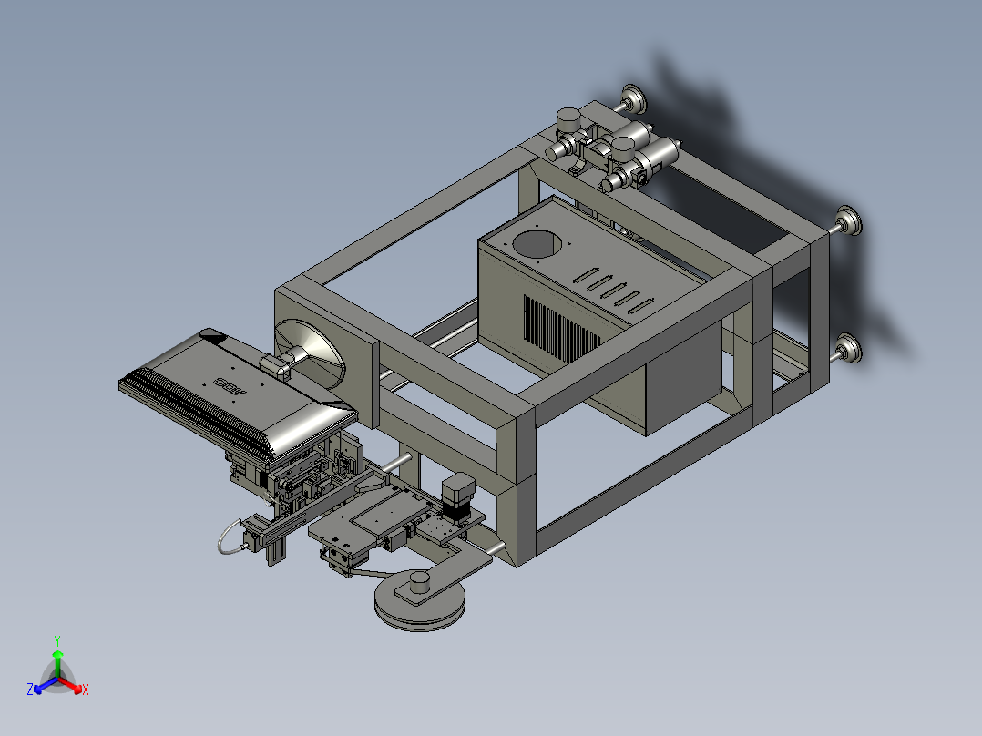 热封编带机3D模型