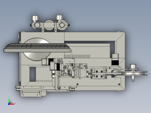 热封编带机3D模型前视缩略图
