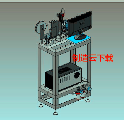 热封编带机3D模型