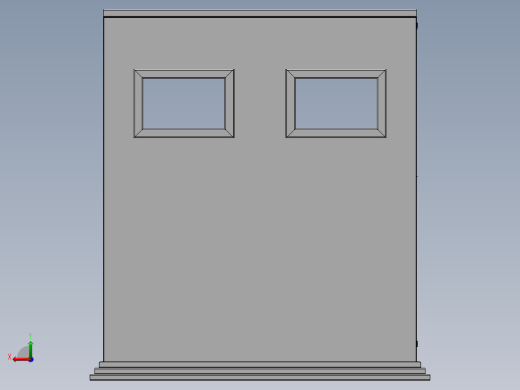 solidworks 钣金＋焊件 垃圾箱后视缩略图