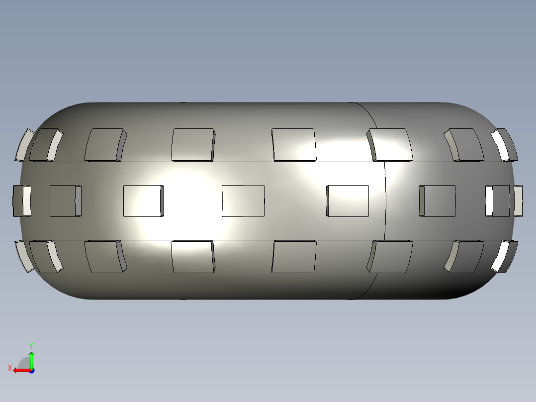 catia 汽车轮胎3d模型后视图