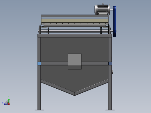 提纯分离器设计模型右视缩略图