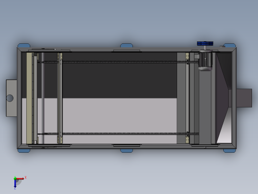 提纯分离器设计模型俯视缩略图