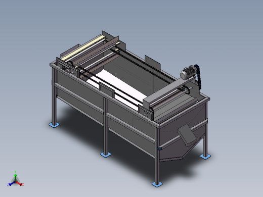 提纯分离器设计模型正等轴测缩略图