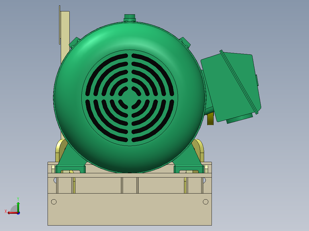 卧式泵系统SW2014后视图