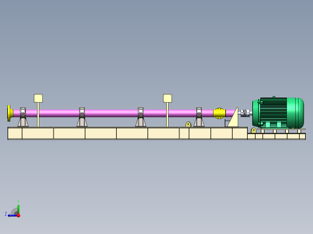 卧式泵系统SW2014右视图