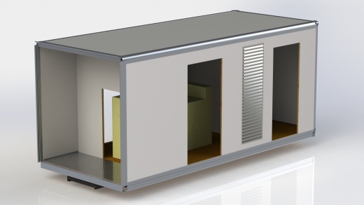 36-发电机用卡车 3d模型图纸缩略图