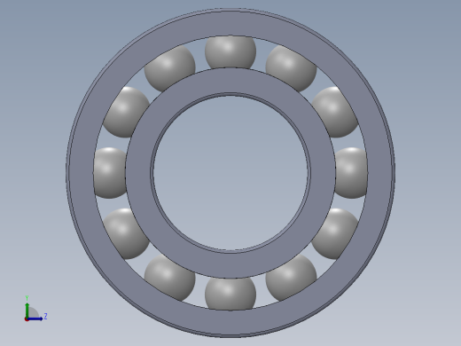 滚珠轴承-SKF BALL BEARING 6002 15x32x9左视缩略图