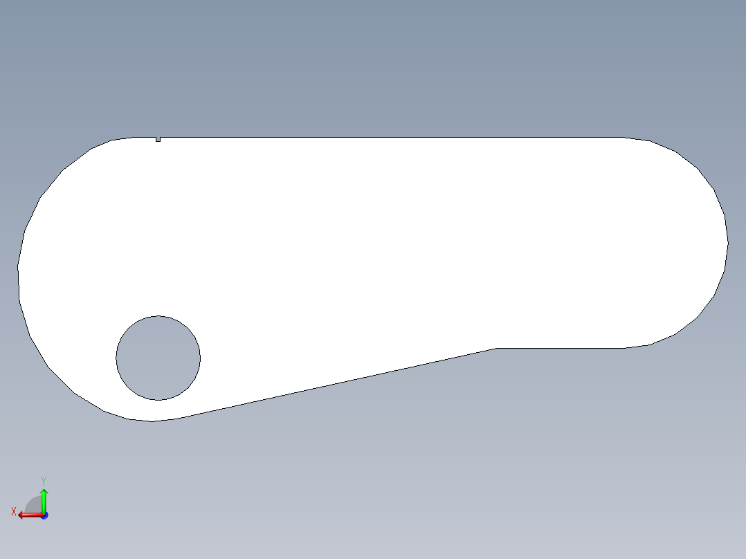 小型迷你提升机小型叉车后视图