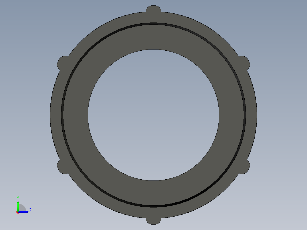 2 英寸 IBC 手提袋阀门适配器连接器 IBC 罐式集装箱接头左视图