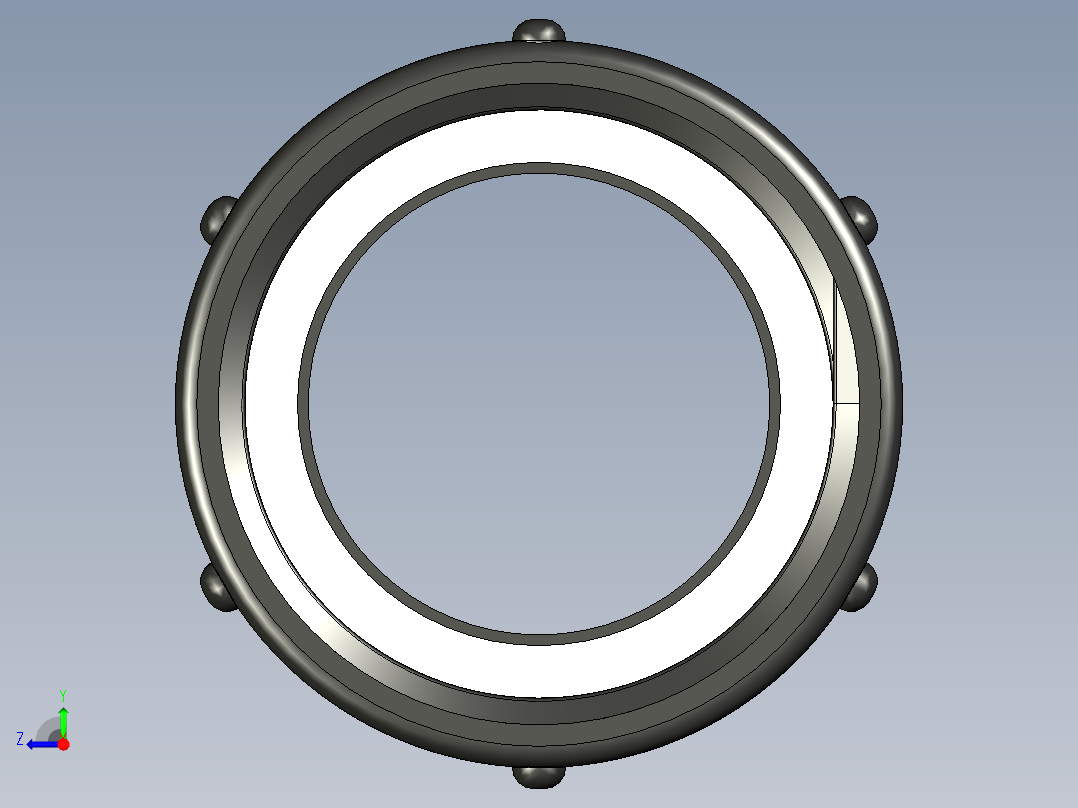 2 英寸 IBC 手提袋阀门适配器连接器 IBC 罐式集装箱接头右视图