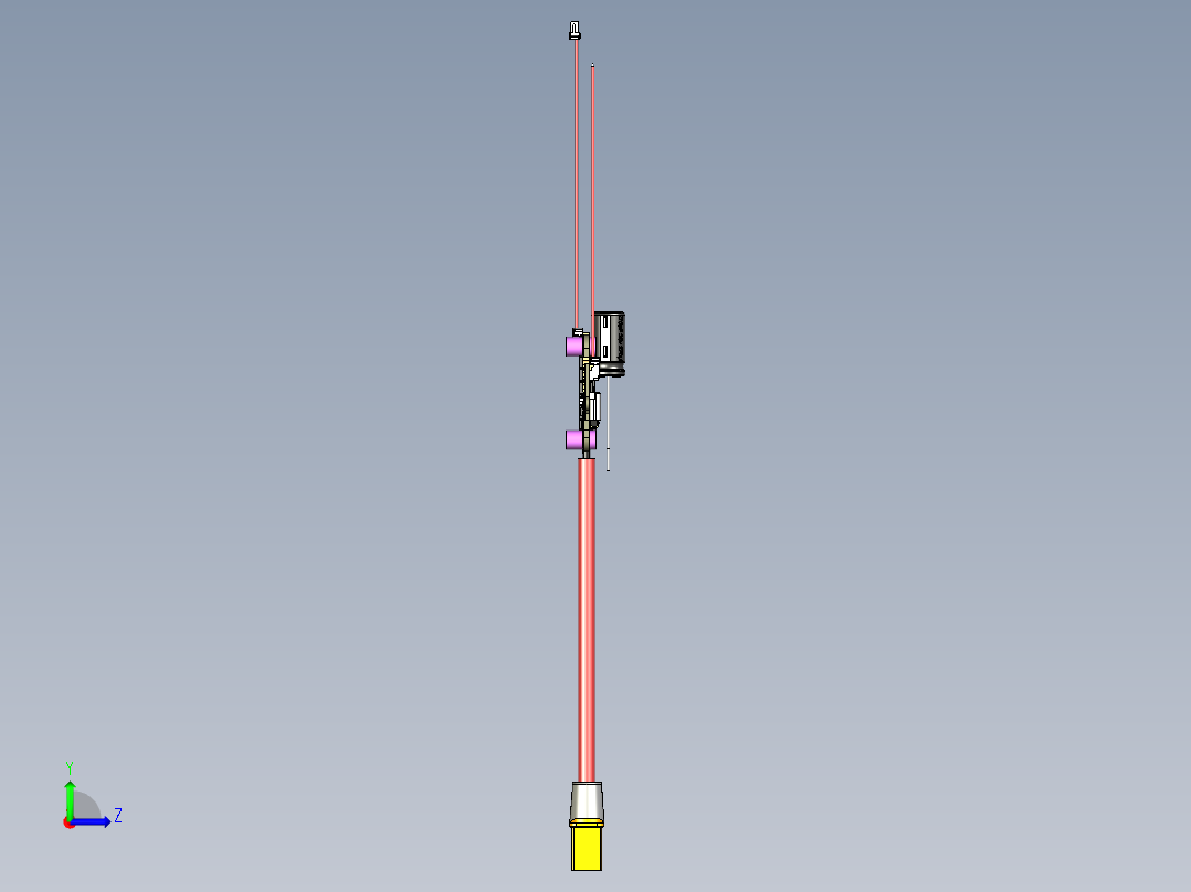 一体机飞控左视图
