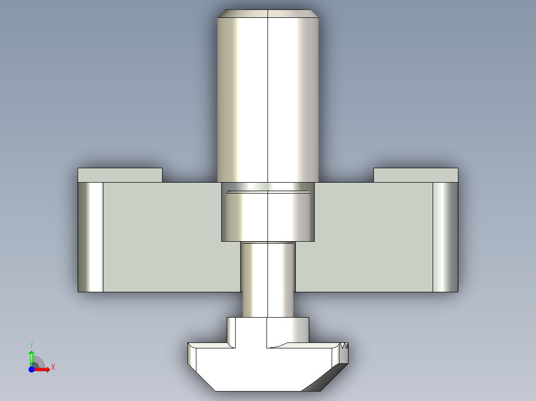型材-BR 45X45 T-CONNECTOR KJN538698前视图