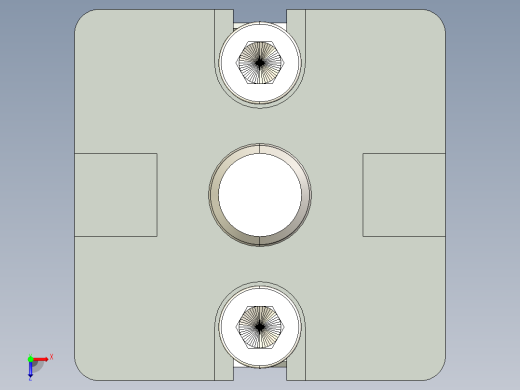 型材-BR 45X45 T-CONNECTOR KJN538698俯视缩略图