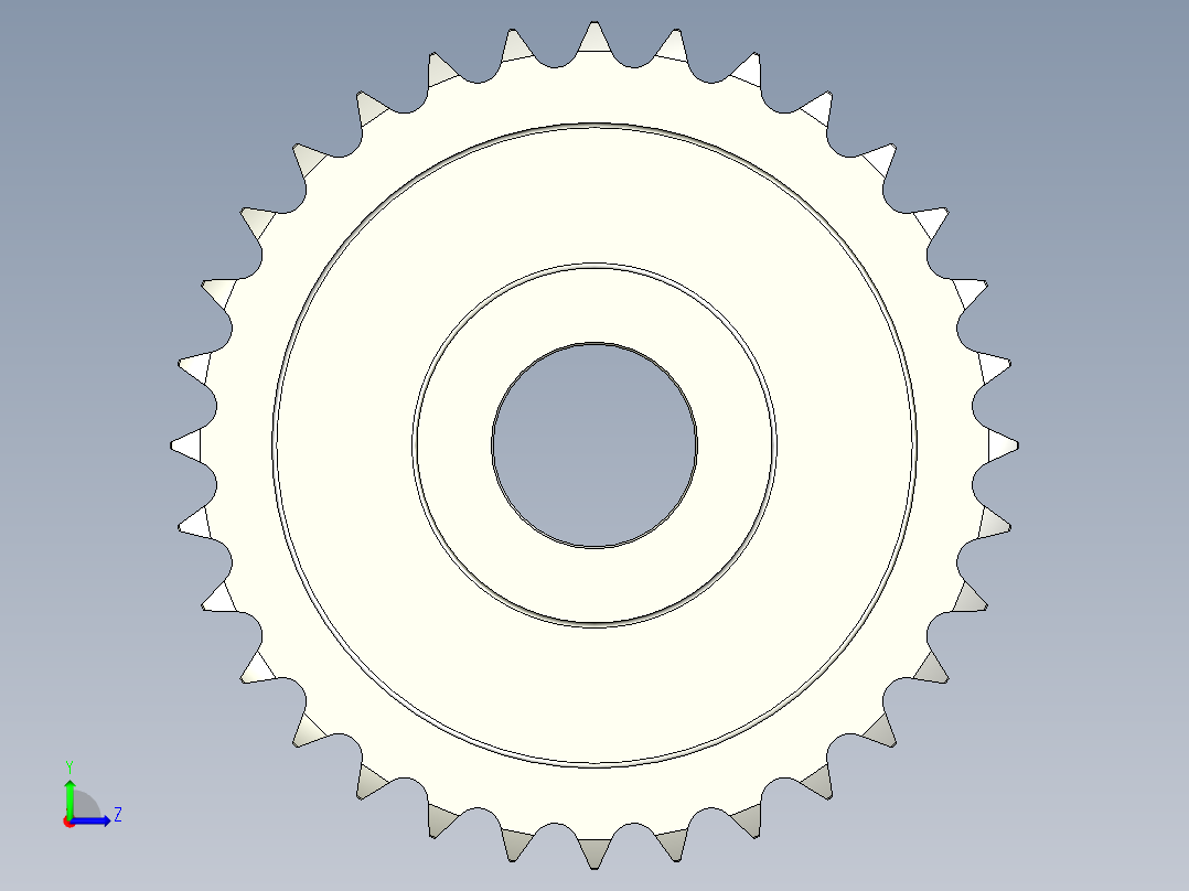 链轮-Sprocket_32-34-12--Y__1_.stp左视图