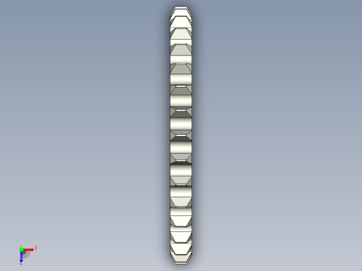 链轮-Sprocket_32-34-12--Y__1_.stp俯视缩略图