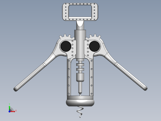 螺旋开瓶器2前视缩略图