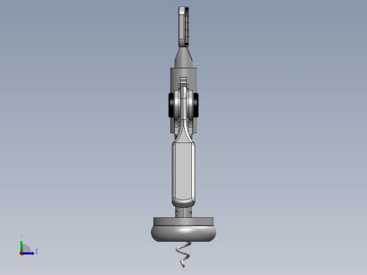 螺旋开瓶器2左视缩略图