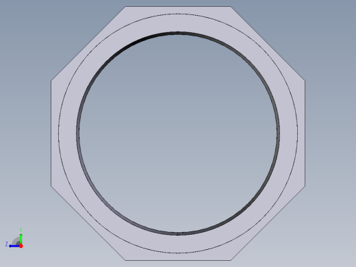 7NFV (B) 桶的阳螺纹端乳头BSP右视缩略图