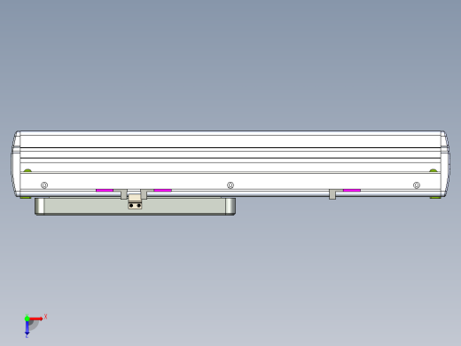威洛博LC系列3d模型模组LC14S2Y-S200俯视缩略图