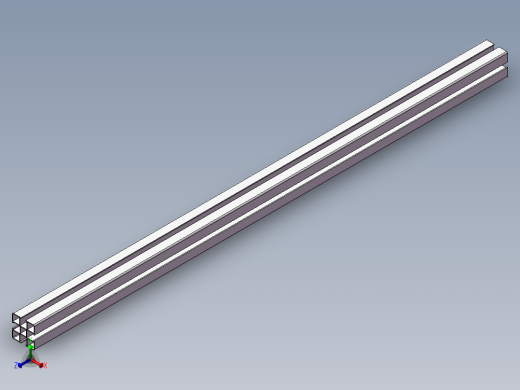 铝型材正等轴测缩略图