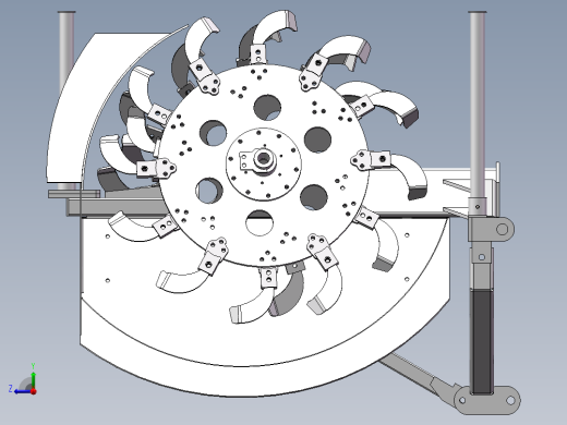 50型开沟机右视缩略图