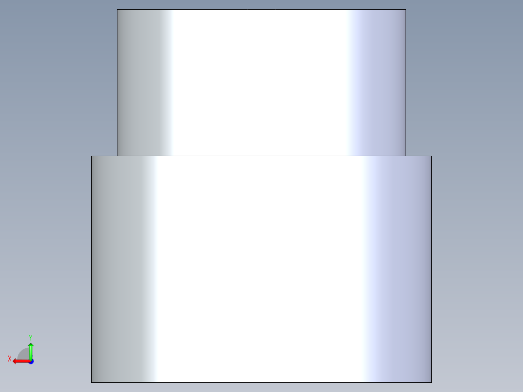 CPVC管件13-Sch80_ReducerCoupling_FPTxFPT_9830-101_0.75in x 0.5in后视图