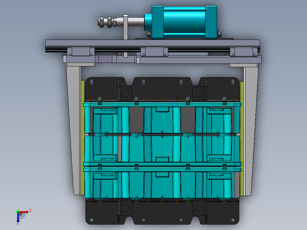 助力平衡吊sw21可编辑俯视图