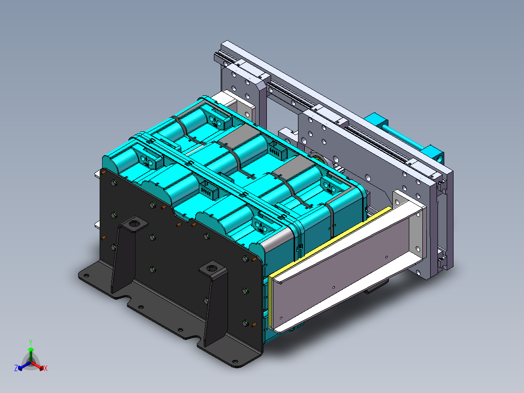 助力平衡吊sw21可编辑正等轴测图