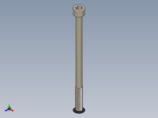 Screw_DIN_912_M6x95_A2.STEP公制内六角螺钉