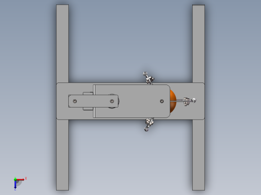 橘子剥皮机俯视缩略图
