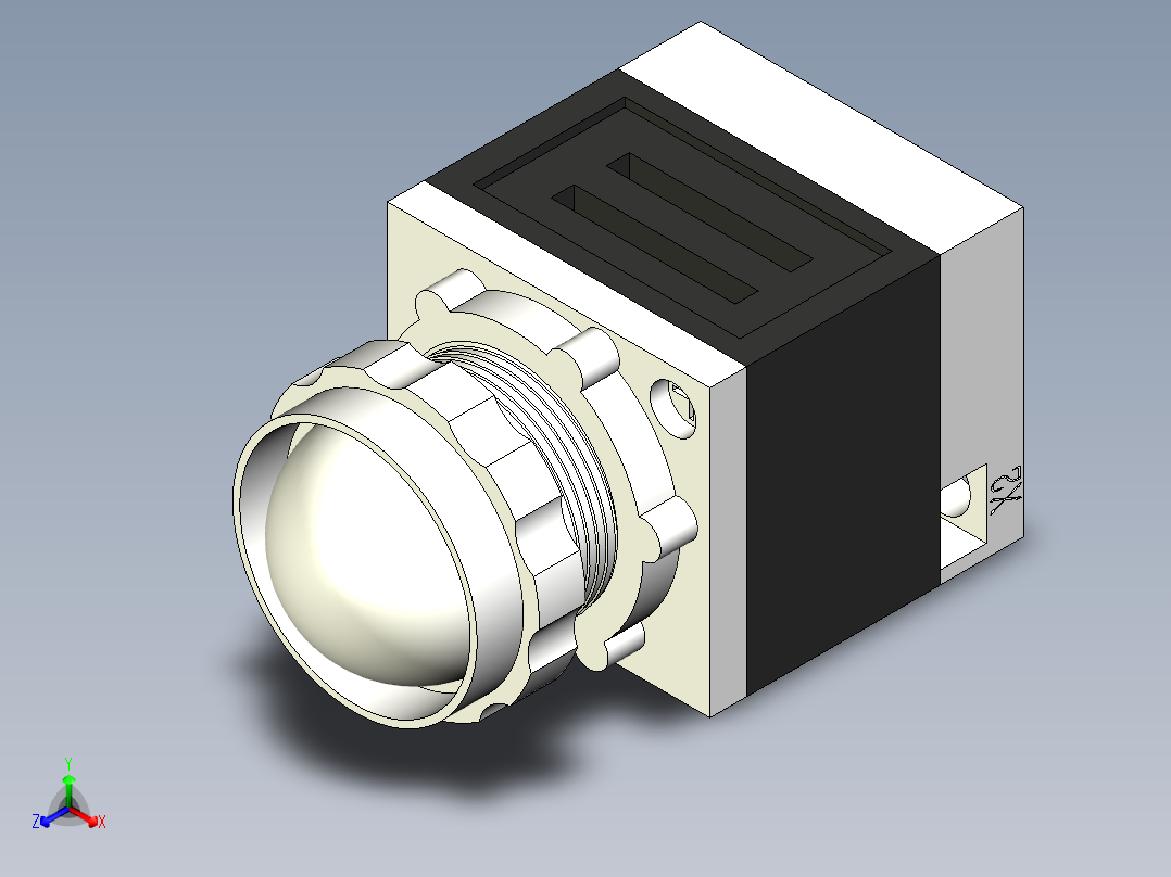 德力西电气LD11-25 纯白 球形