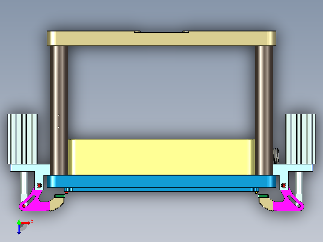 EDO30-A-笔记本CNC工装夹具三维模型CNC2-180622俯视图