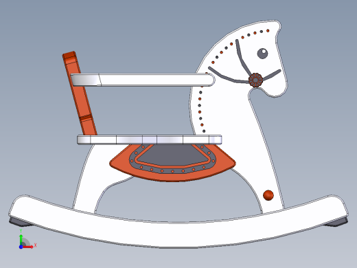 玩具马车前视缩略图