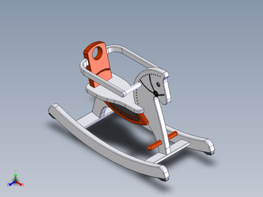 玩具马车正等轴测缩略图