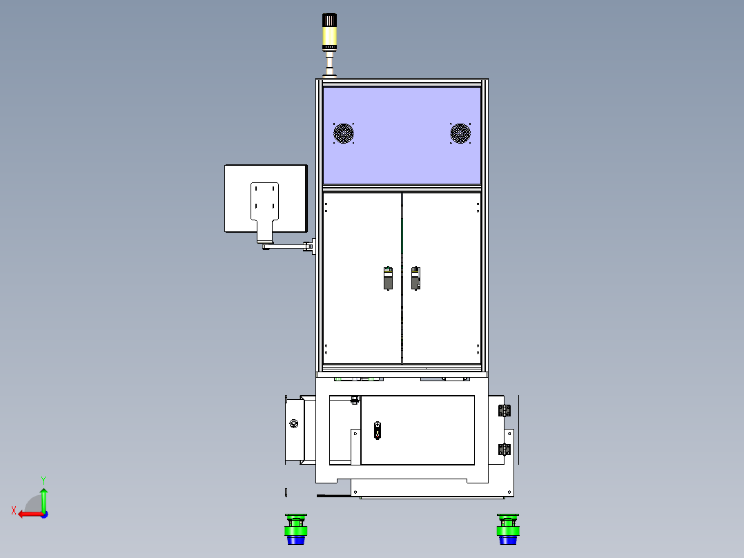 苹果平板电脑电池组装机设备后视图